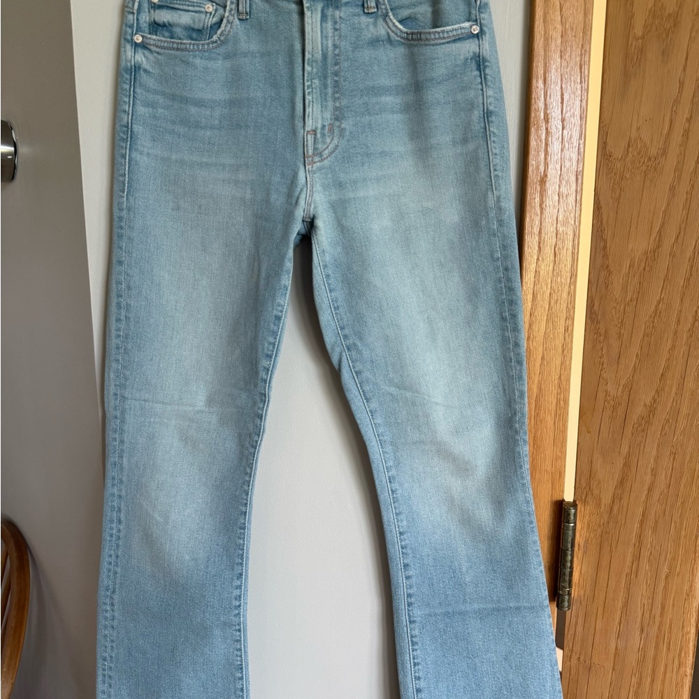 MOTHER Insider Crop Step Fray - Fresh Catch - size 25